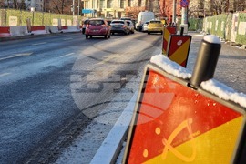 Румъния - Букурещ - зимна обстановка