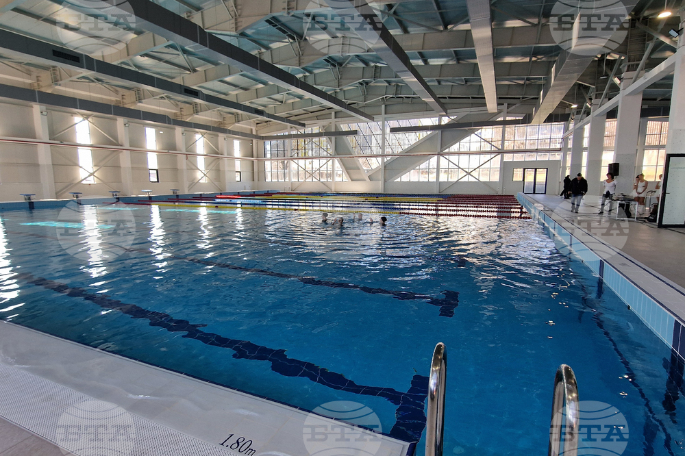 Шумен - откриване на закрит плувен комплекс - церемония