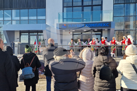 Шумен - откриване на закрит плувен комплекс - церемония