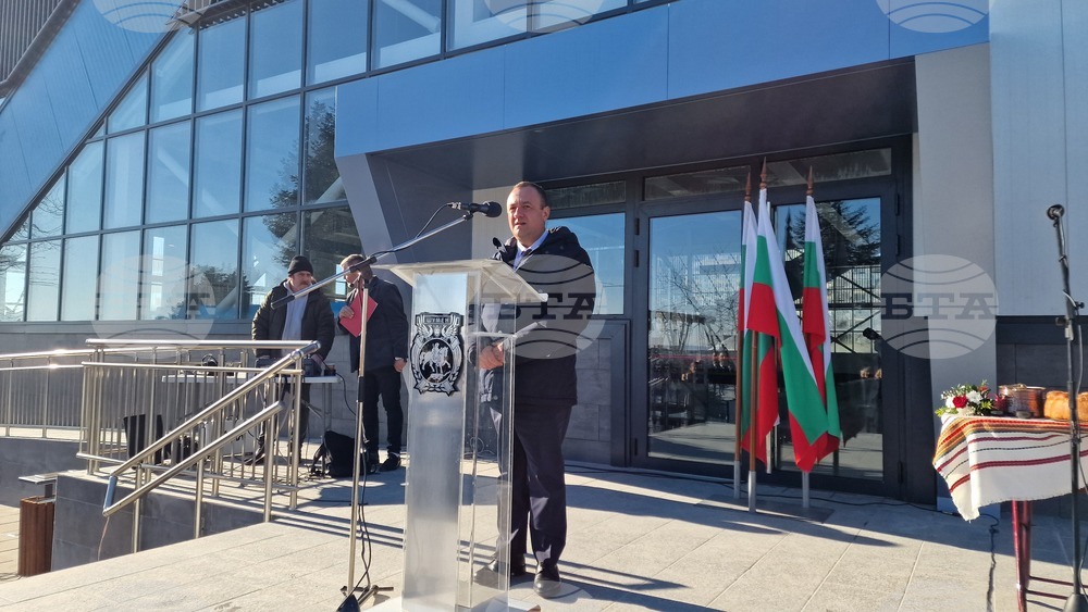 Шумен - откриване на закрит плувен комплекс - церемония