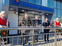 Шумен - откриване на закрит плувен комплекс - церемония