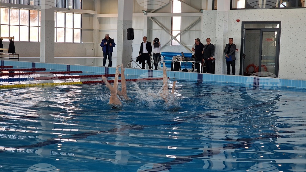 Шумен - откриване на закрит плувен комплекс - церемония