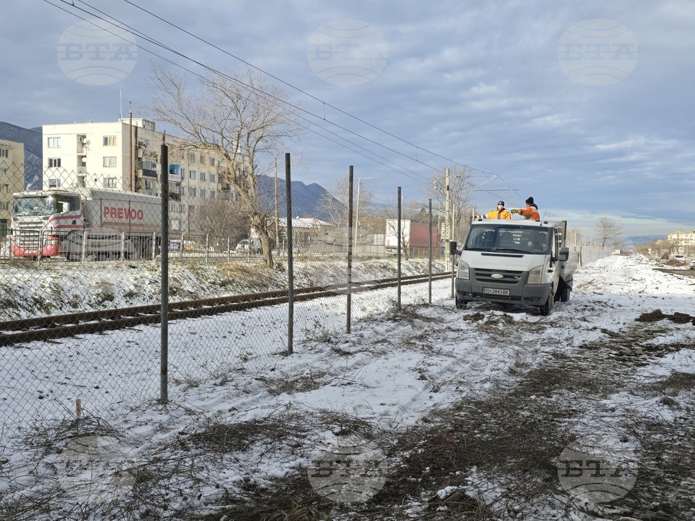 Враца - НКЖИ - ограда - железопътна линия