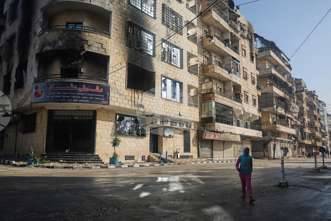 Syria Aleppo Clashes