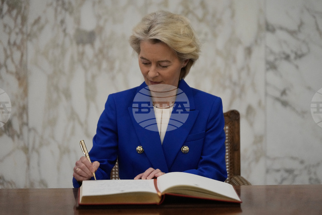 Урсула фон дер Лайен приветства споразумението между Израел и Ливан и го определи като "решителен" етап
