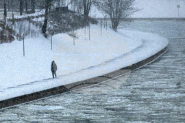 APTOPIX Lithuania Europe Weather