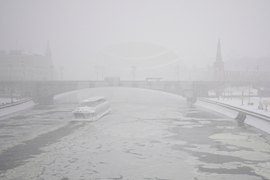 APTOPIX Russia Weather