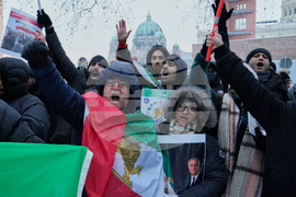 APTOPIX Germany Iran Protest