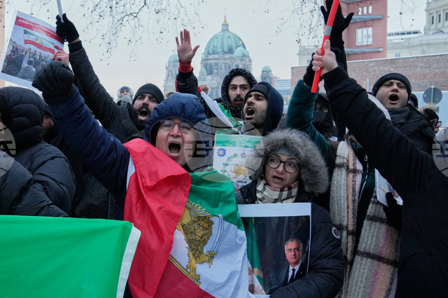 APTOPIX Germany Iran Protest