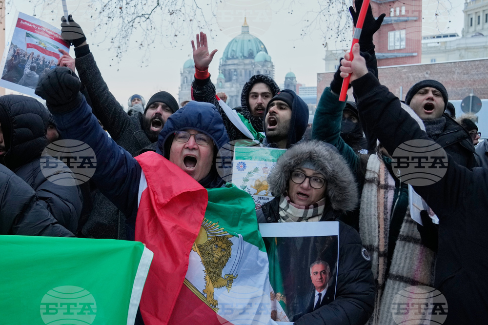 APTOPIX Germany Iran Protest