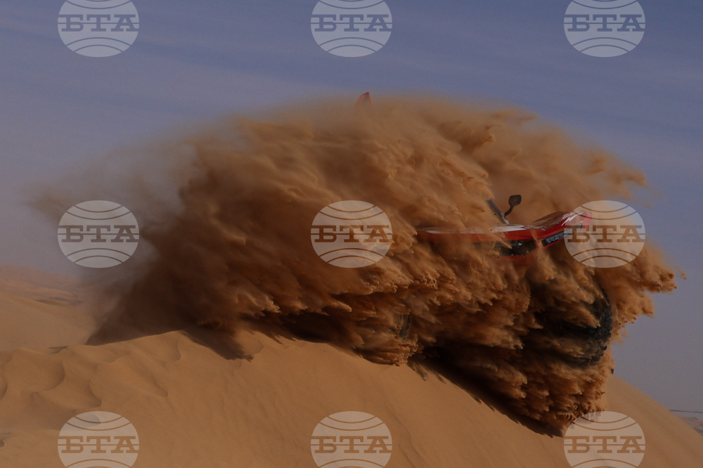 APTOPIX Saudi Arabia Dakar Rally