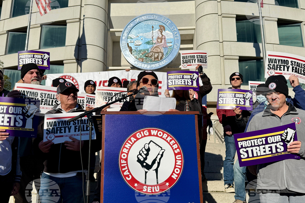 California Waymo Protest