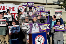 California Waymo Protest