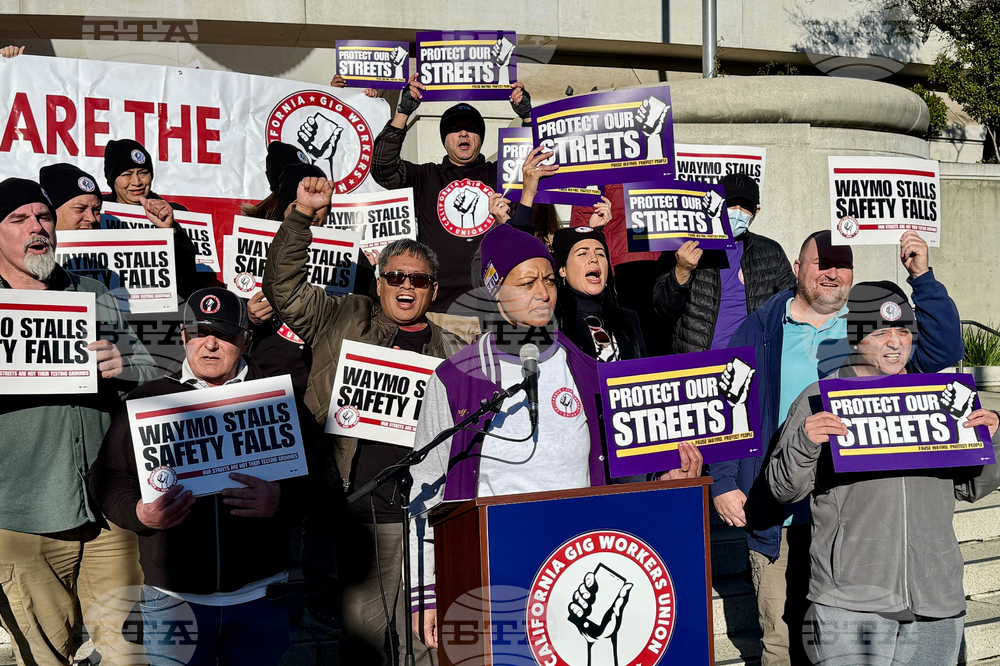 California Waymo Protest
