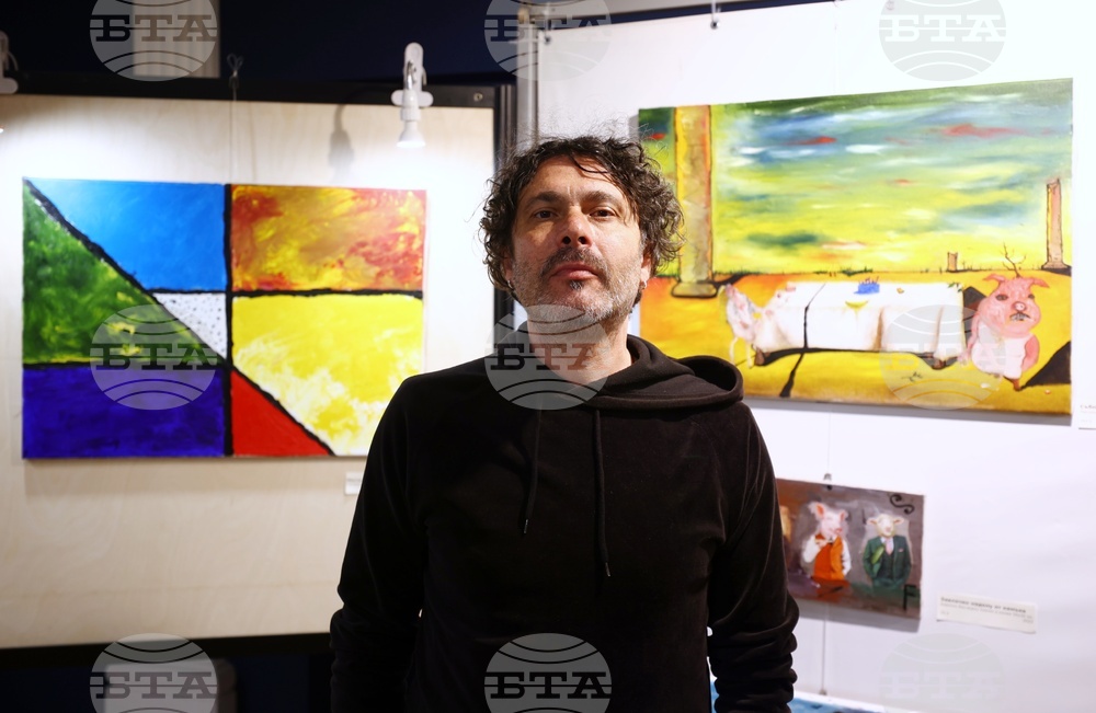 Artist Andonov Brings Nothing Is What It Is Exhibition to Sofia Theatre Foyer