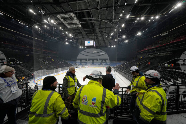 Italy Milan Cortina Winter Olympics Hockey Arena