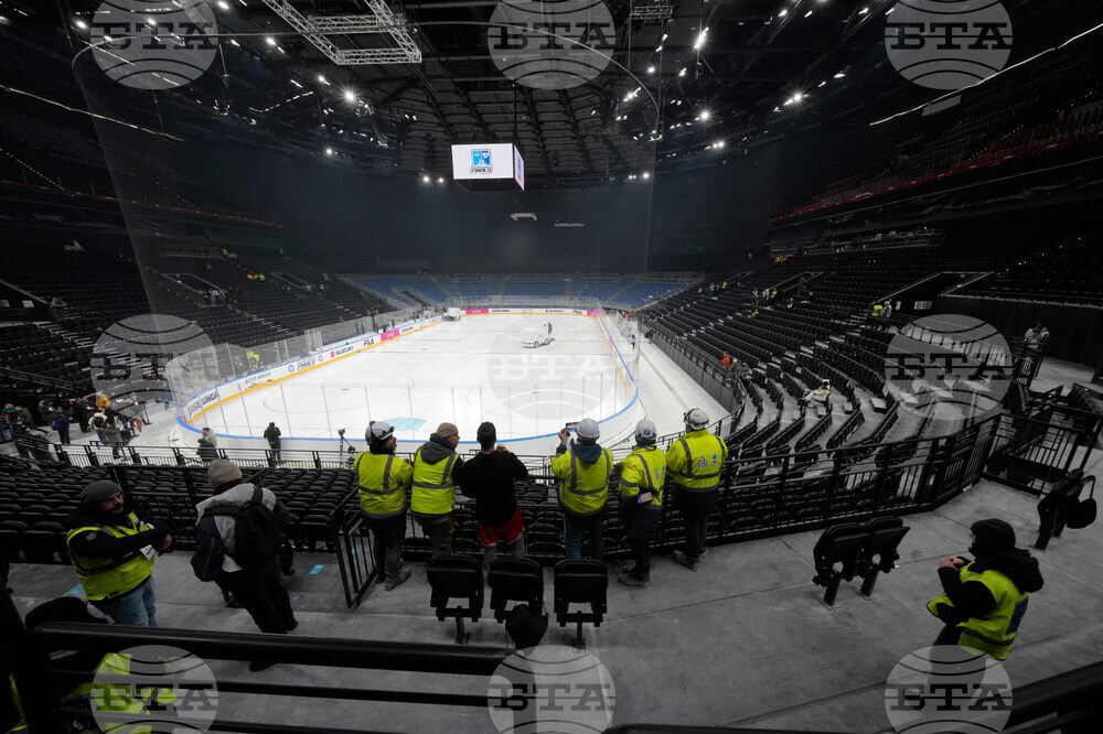 Italy Milan Cortina Winter Olympics Hockey Arena