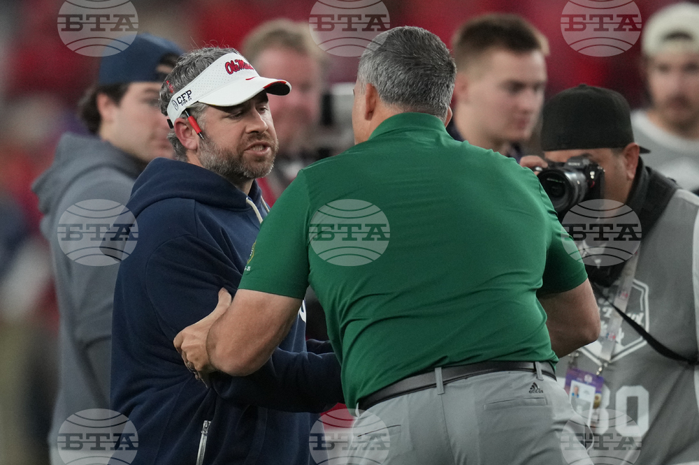 CORRECTION CFP Fiesta Bowl Football