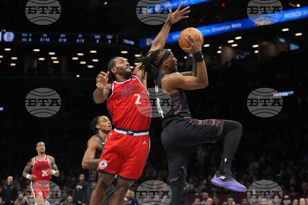 Clippers Nets Basketball
