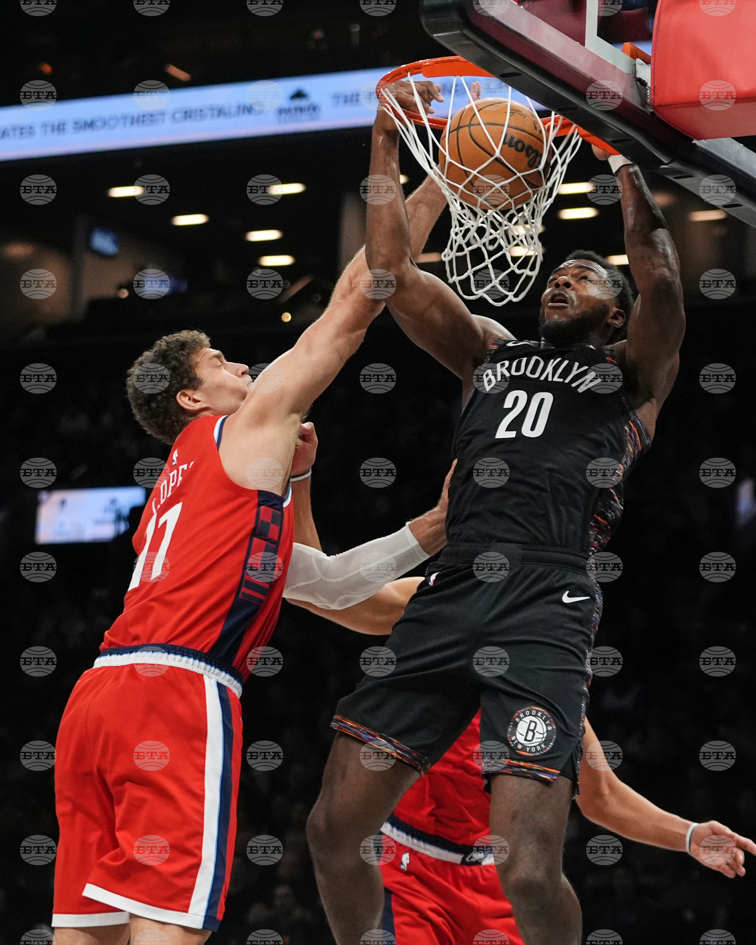 Clippers Nets Basketball