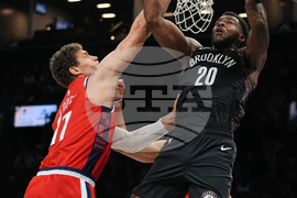 Clippers Nets Basketball