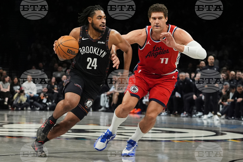 Clippers Nets Basketball
