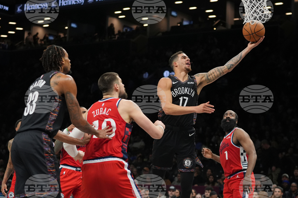 Clippers Nets Basketball