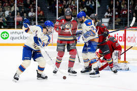 PWHL Goldeneyes Charge Hockey