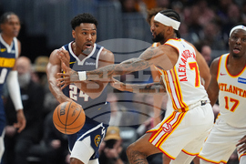 Hawks Nuggets Basketball