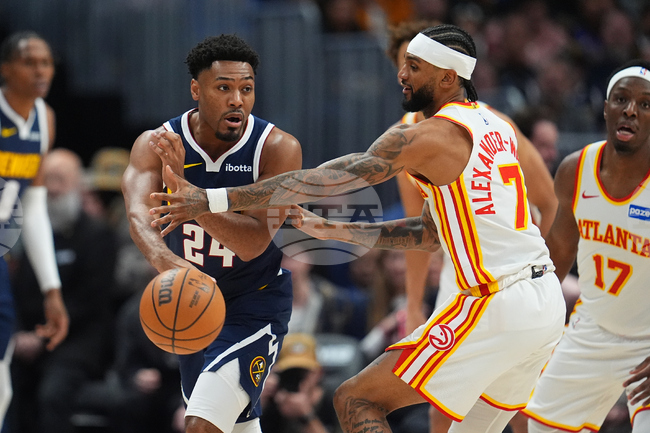 Hawks Nuggets Basketball