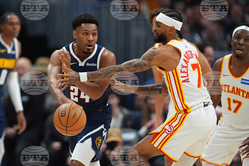 Hawks Nuggets Basketball