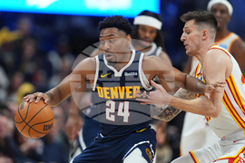 Hawks Nuggets Basketball