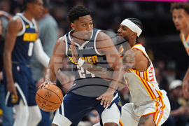 Hawks Nuggets Basketball