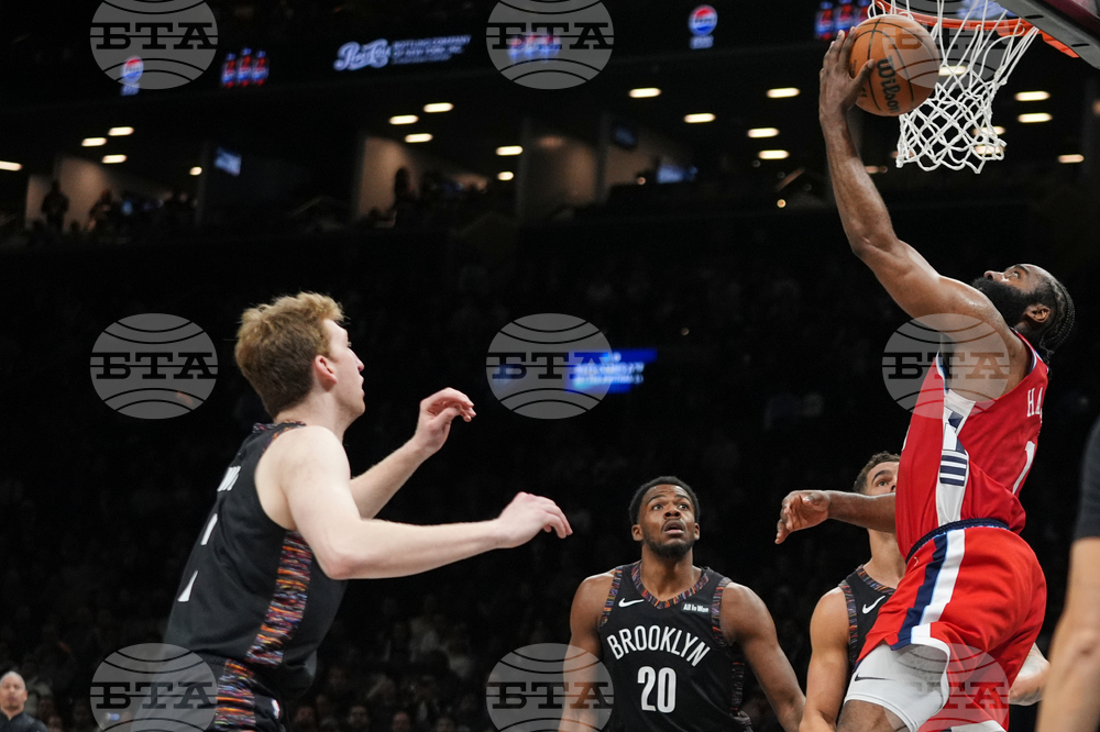 Clippers Nets Basketball