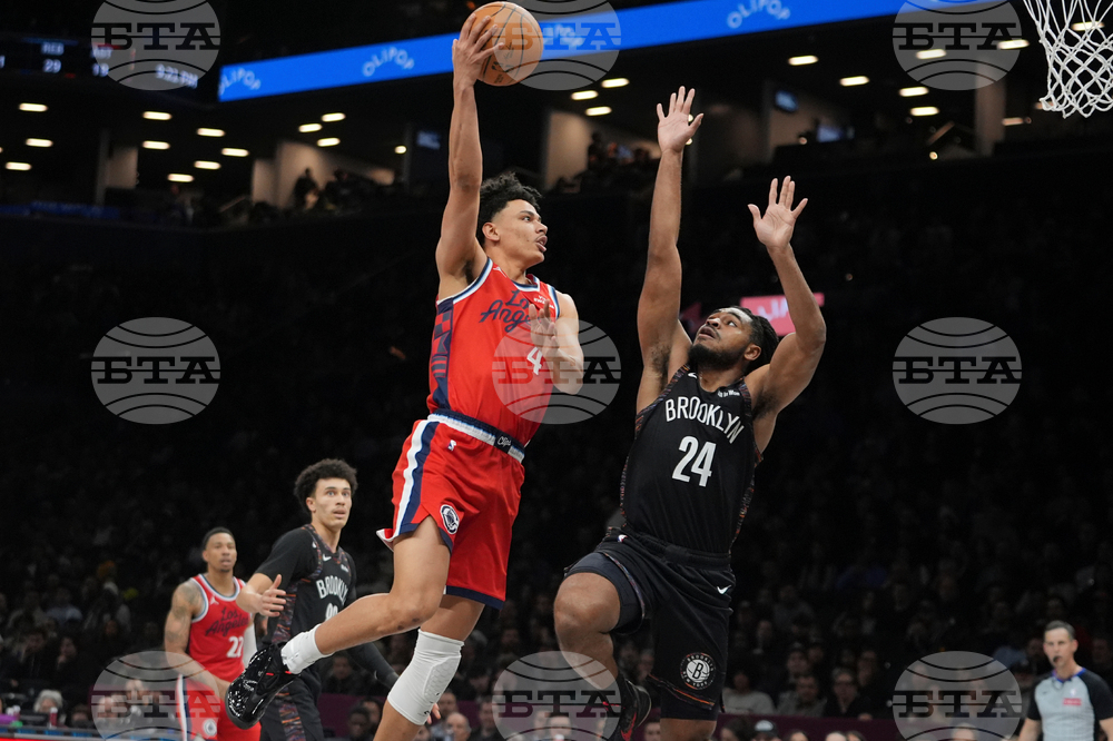 Clippers Nets Basketball