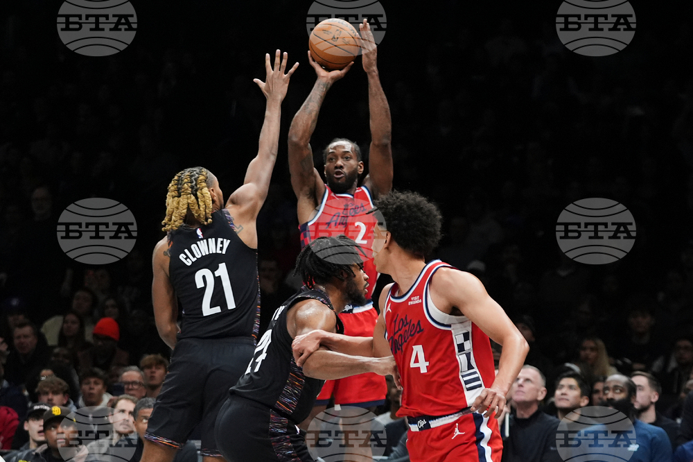 Clippers Nets Basketball
