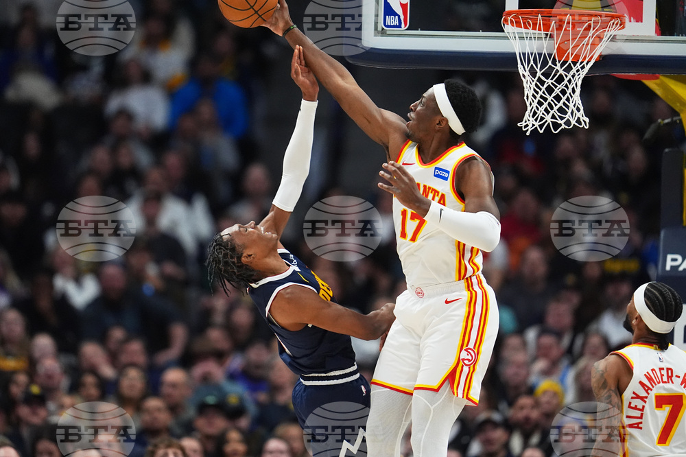 Hawks Nuggets Basketball