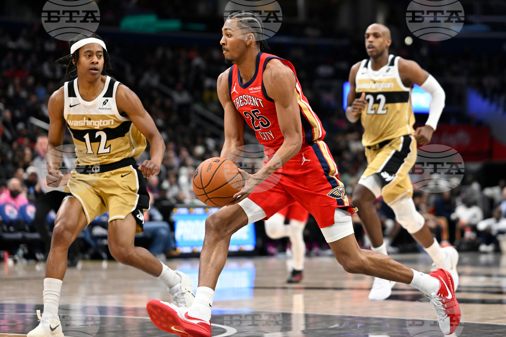 Pelicans Wizards Basketball