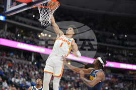 Hawks Nuggets Basketball