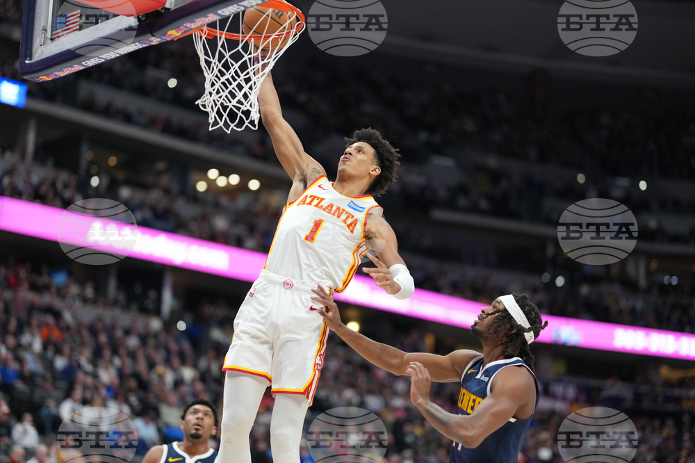 Hawks Nuggets Basketball