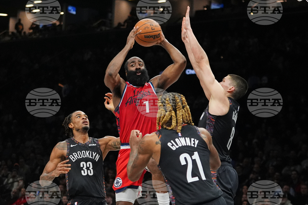 Clippers Nets Basketball