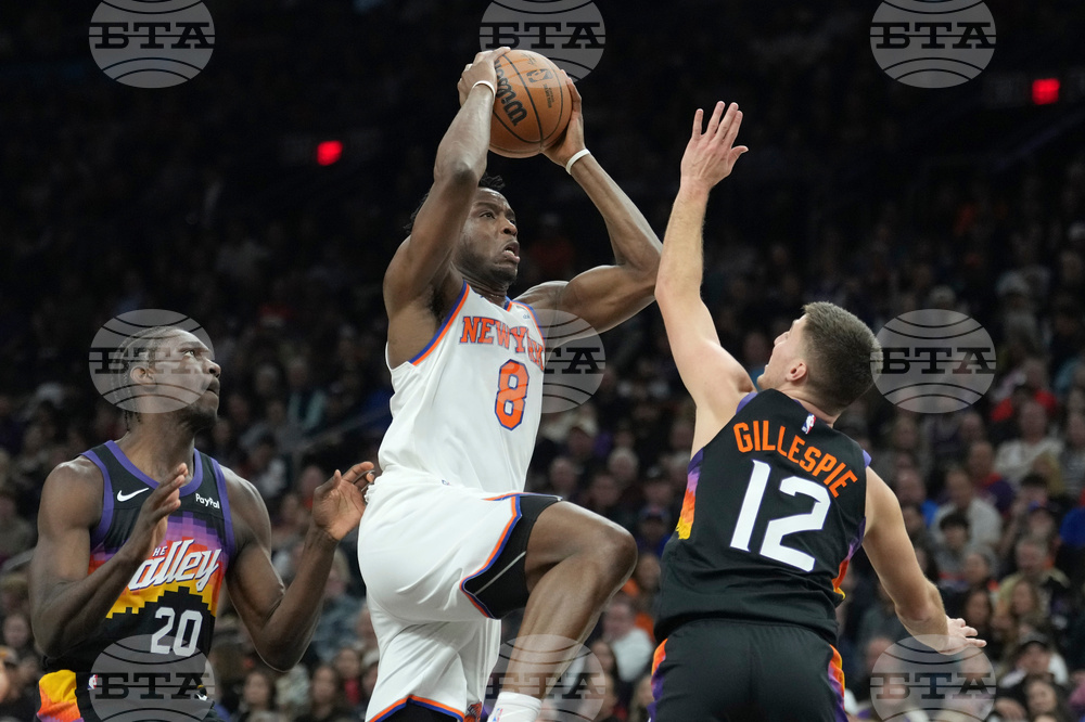 Knicks Suns Basketball