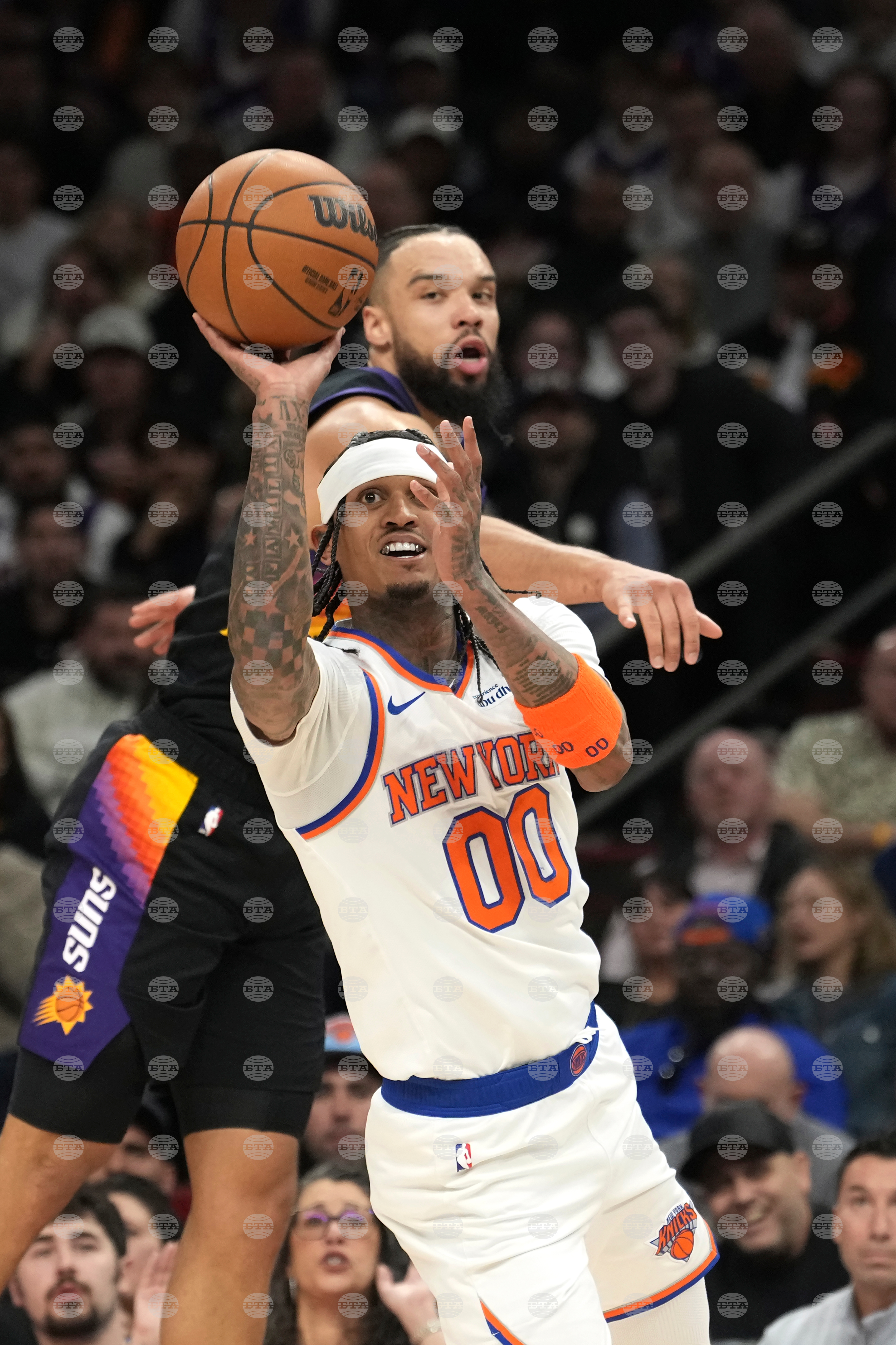 Knicks Suns Basketball
