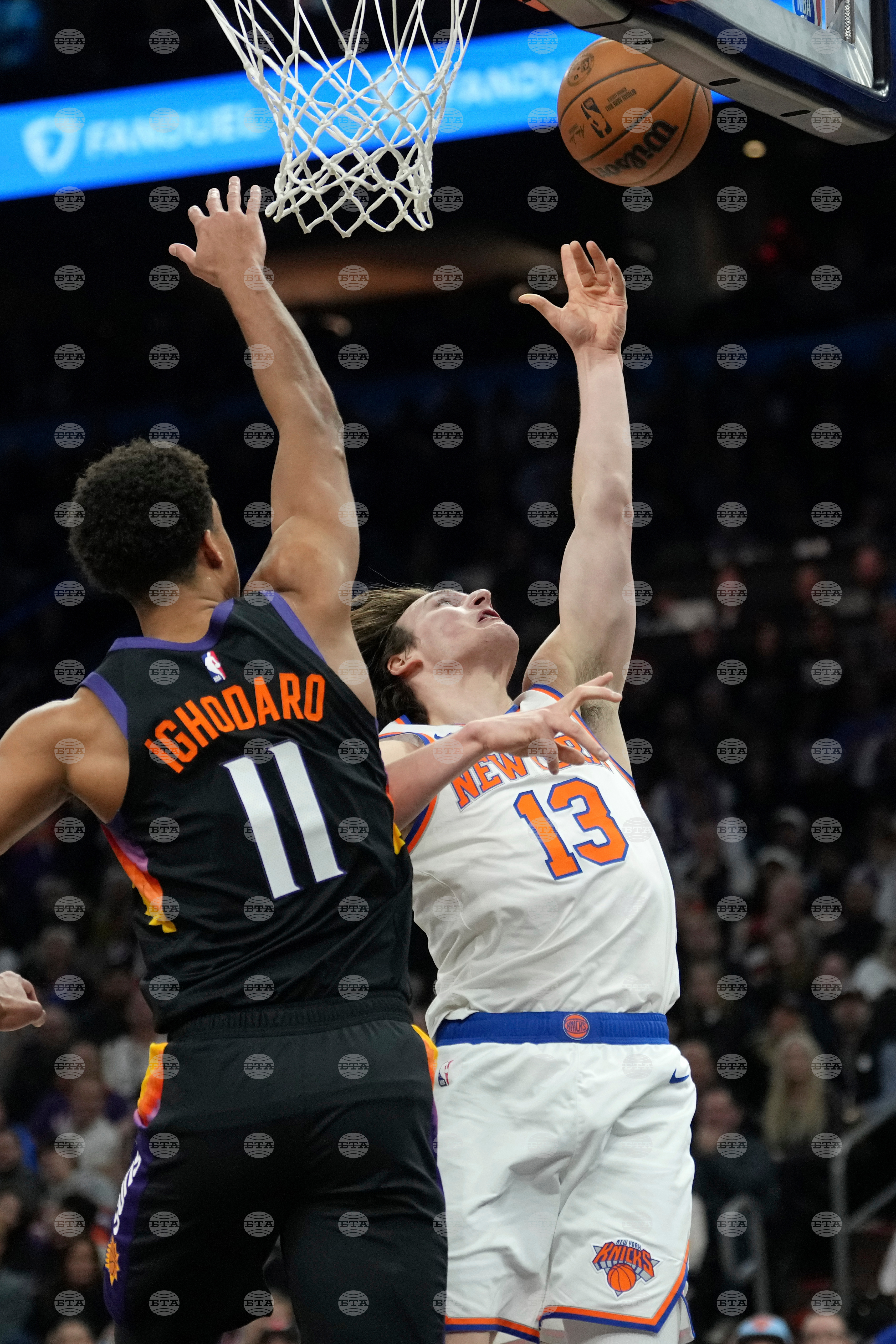 Knicks Suns Basketball