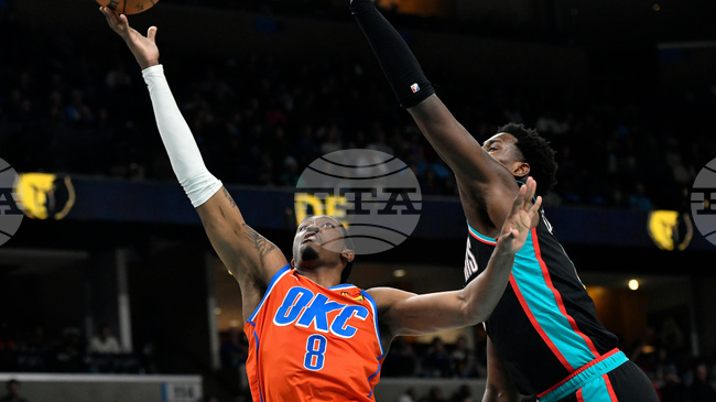 Джейлън Уилямс отбеляза рекордните за сезона 26 точки за победата на Оклахома Сити над Мемфис в НБА