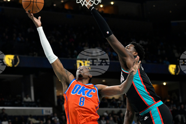 Джейлън Уилямс отбеляза рекордните за сезона 26 точки за победата на Оклахома Сити над Мемфис в НБА