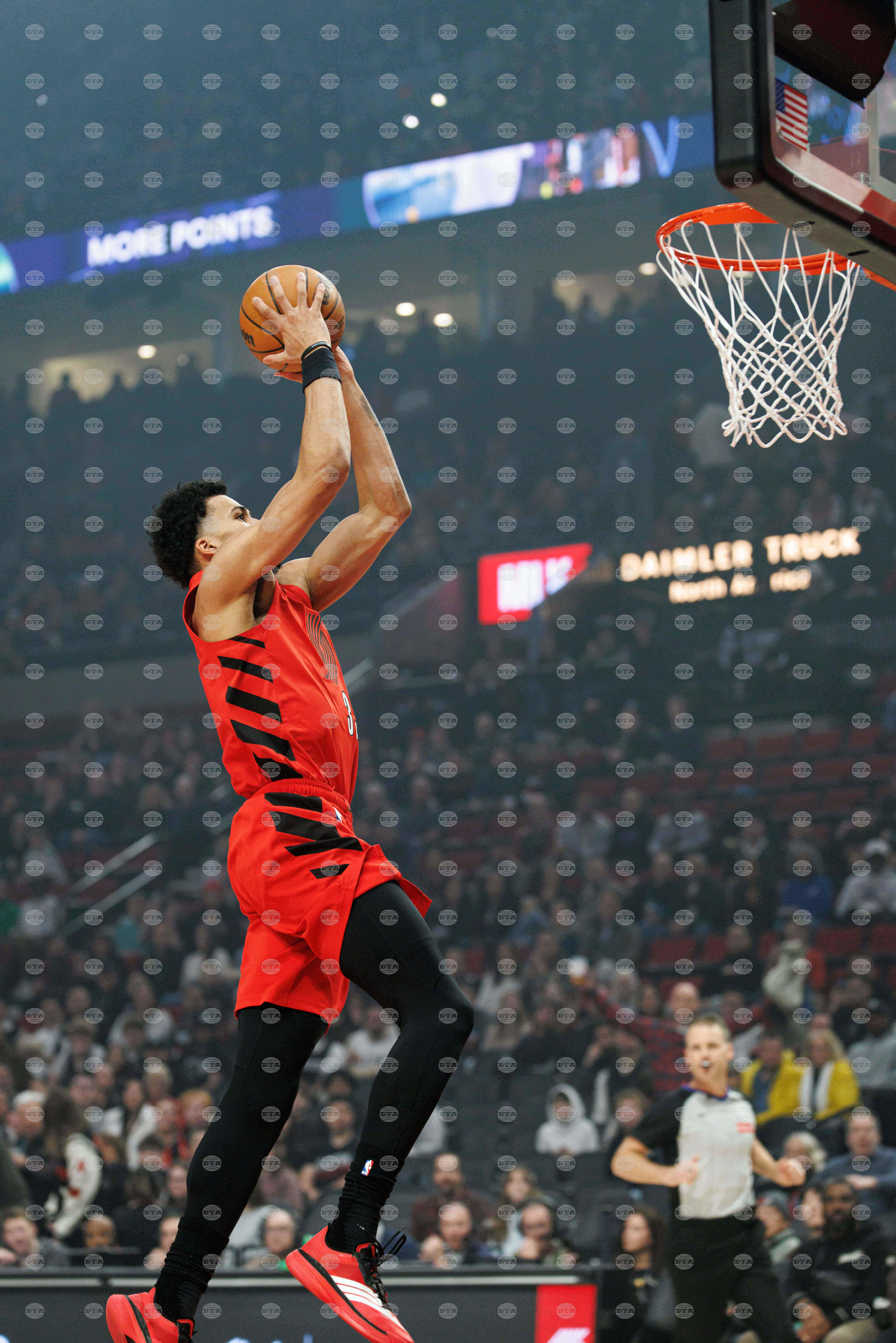 Rockets Trail Blazers Basketball