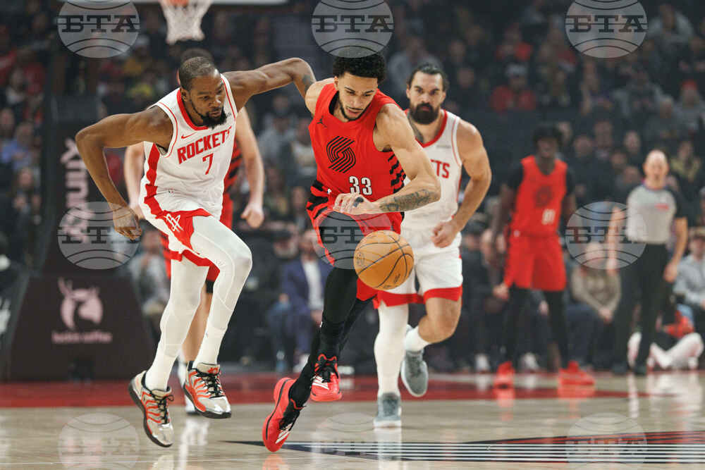 Rockets Trail Blazers Basketball