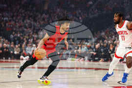 Rockets Trail Blazers Basketball