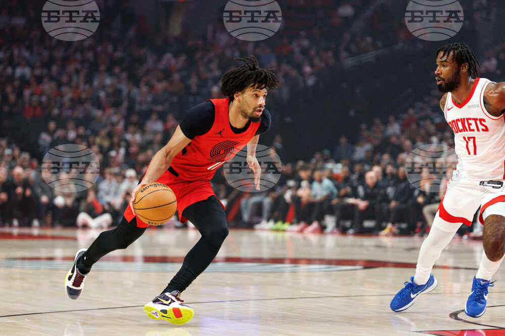 Rockets Trail Blazers Basketball